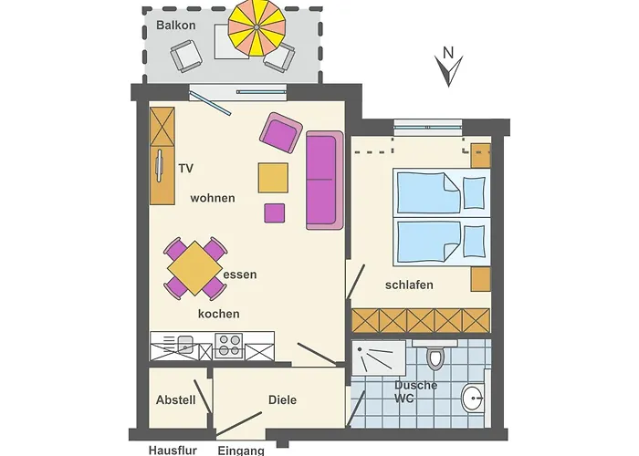 Carpe Diem 6 Lägenhet *